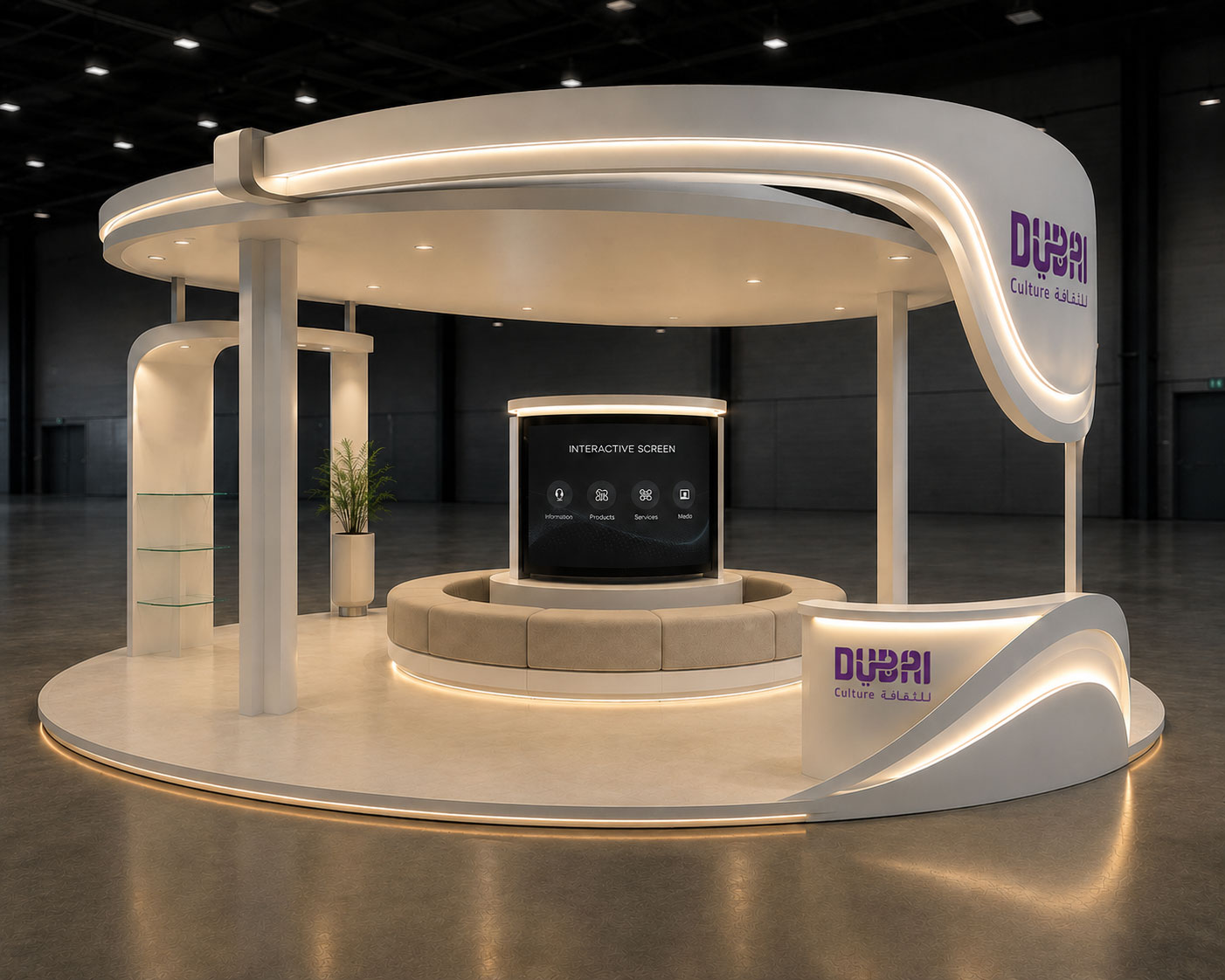 ADIPEC corporate exhibition stand design Abu Dhabi