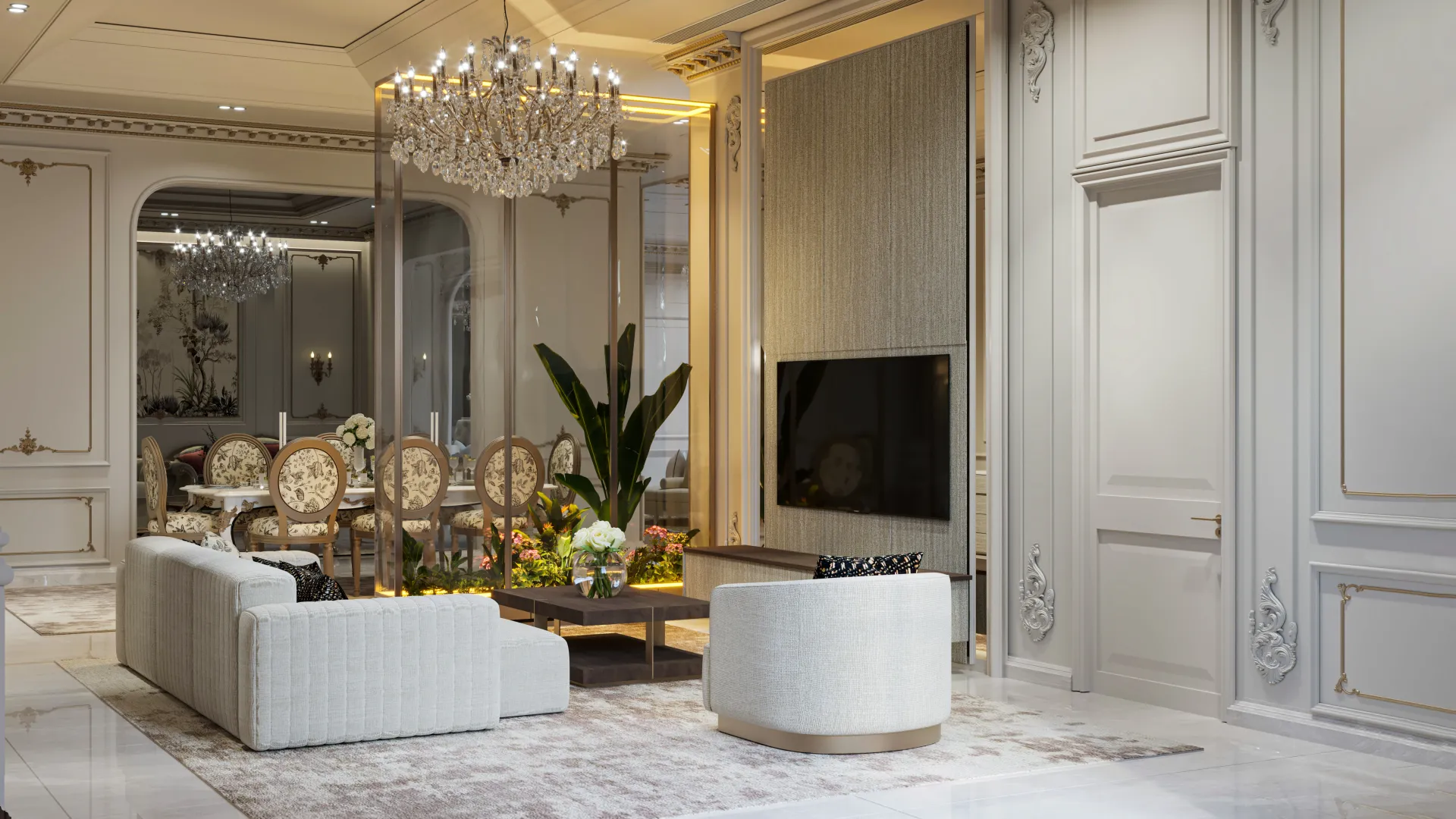 Classic Villa · Interior 1 interior design UAE
