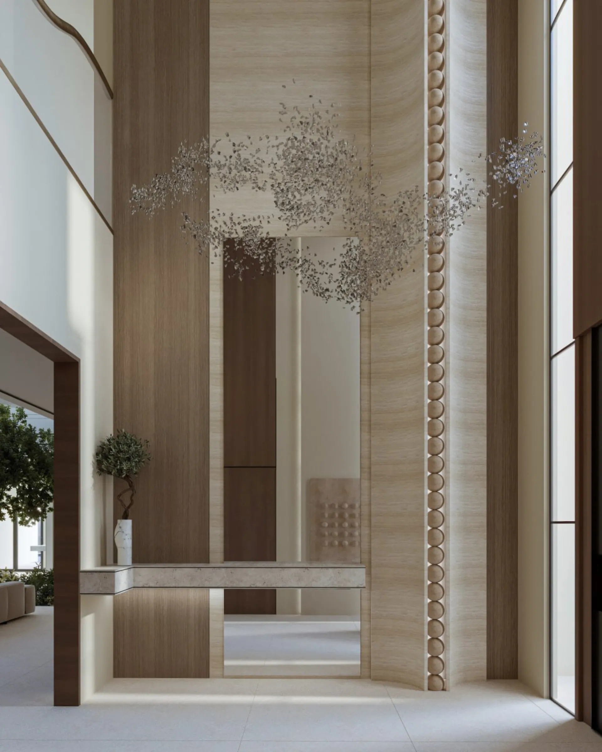 Indoor Garden Residence · View 2 interior design UAE