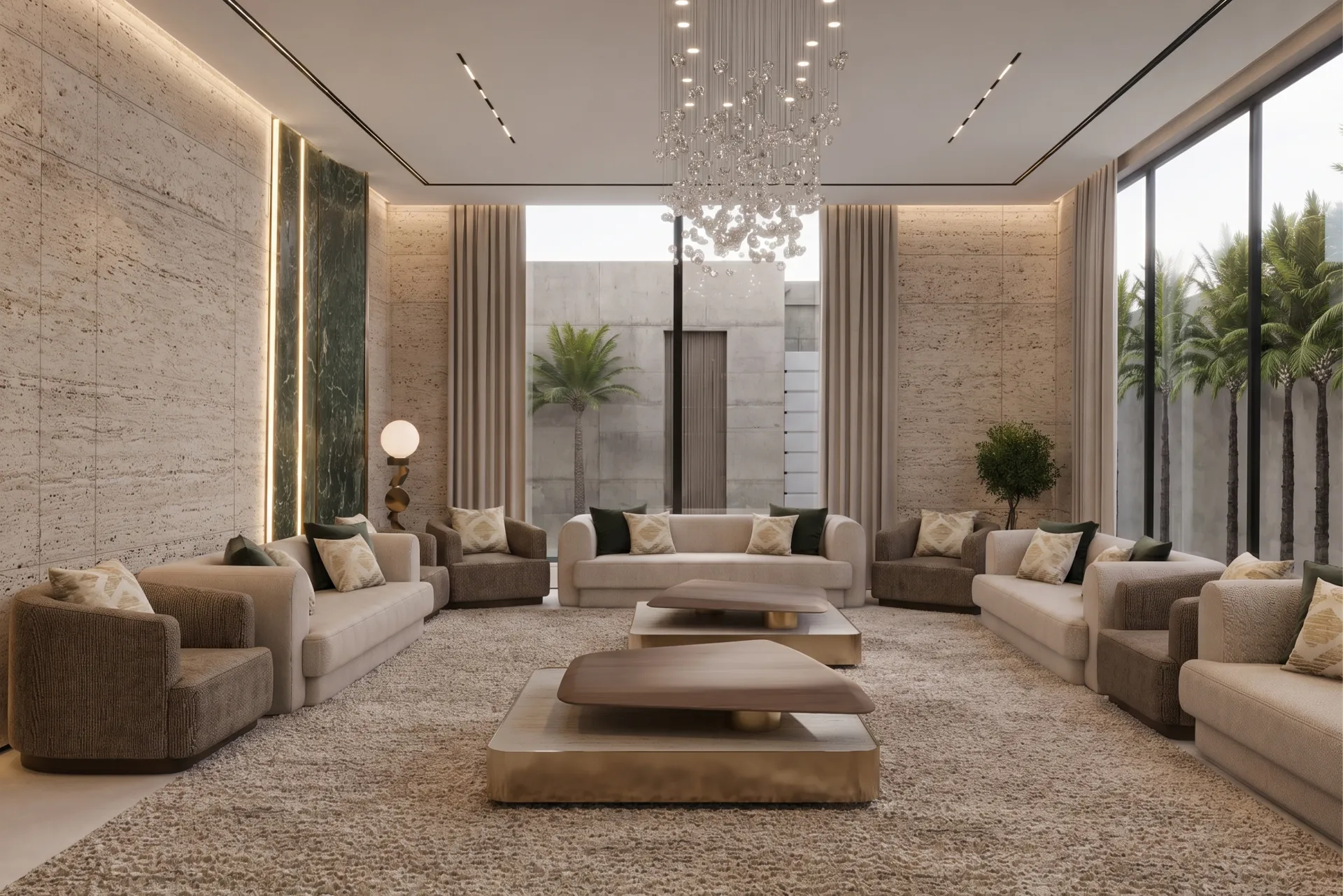 Master bedroom suite luxury interior design UAE
